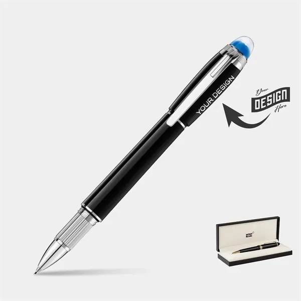 MONTBLANC® Starwalker Fineliner Blue Translucent Dome Pen
