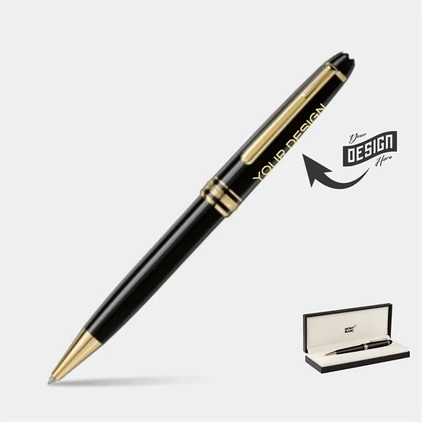 MONTBLANC® Meisterstuck Gold & Black Classique Ballpoint Pen