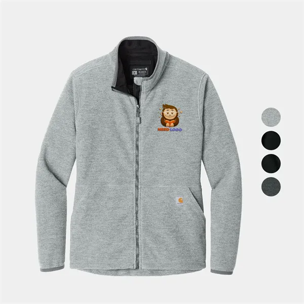 Carhartt® Women's Textured Full-Zip Fleece Jacket