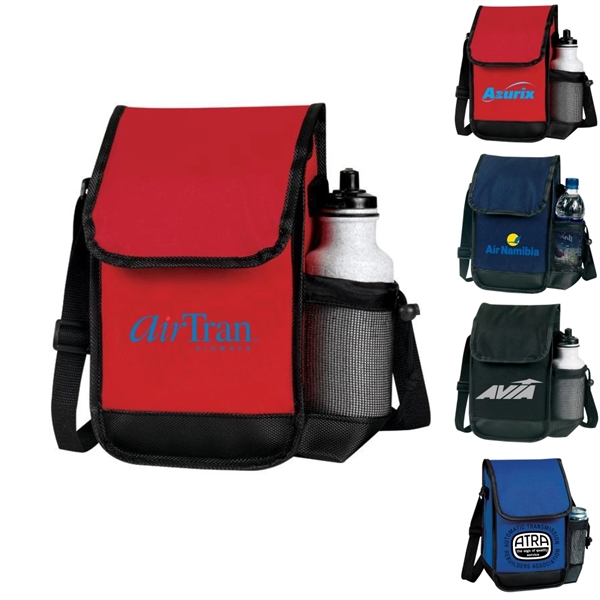 Executive Lunch Bag w/ Bottle Holder, Travel Cooler