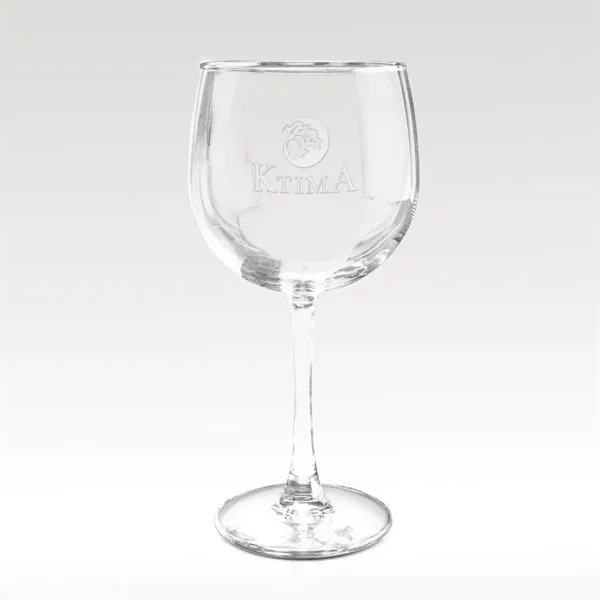 Balloon Wineglass - Custom Etched