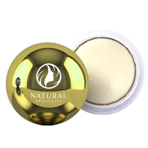 Metallic Lip Balm Ball with Moisturizer