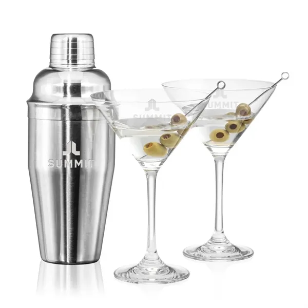 Connoisseur Shaker & Burlington Martini Set
