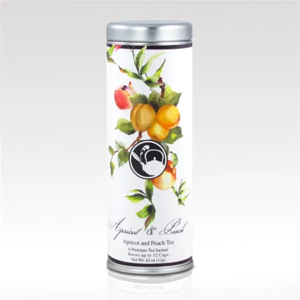 Tea Can Company Apricot Peach- Skinny Tin
