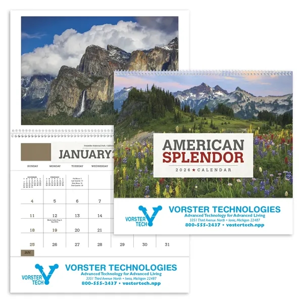 Triumph® Calendars American Splendor Pocket Calendar