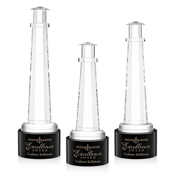 Lighthouse Award on Marvel Base - Black