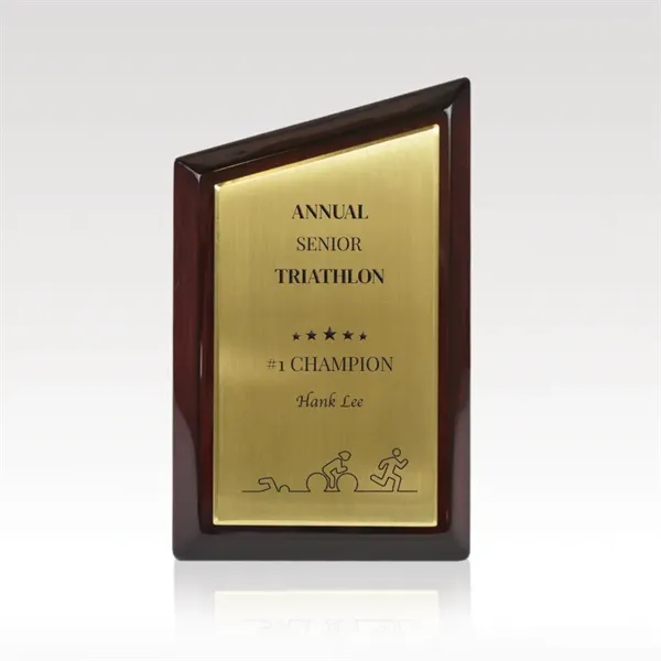 Bedford Wood & Metal Plaque