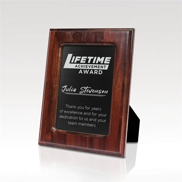 Alkaid Stained Wood Plaque
