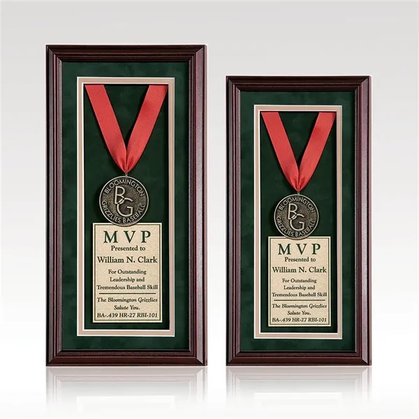 Wilshire Cherry Wood Medallion Plaque