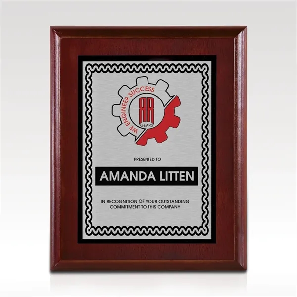 Frankford - Cherry & Silver Plate Plaque