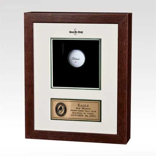 Par 3 Series - 8.625" W x 10.625" H - Framed Golf Plaque