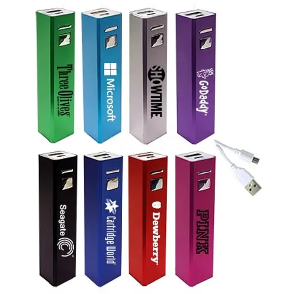 Popular 2600 mAh Power Bank Portable Chargers