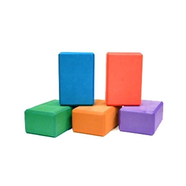 Foam Yoga Block 4" X 6" X 9"