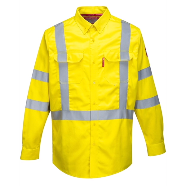 Flame Resistant 88/12 FR Hi-Vis Shirt