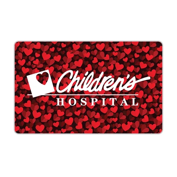 Ultra Removable Rectangle Rounded Corner Sticker