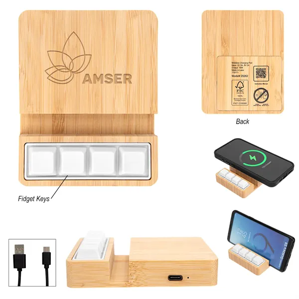 Stress Relief Wireless Charging Phone Stand