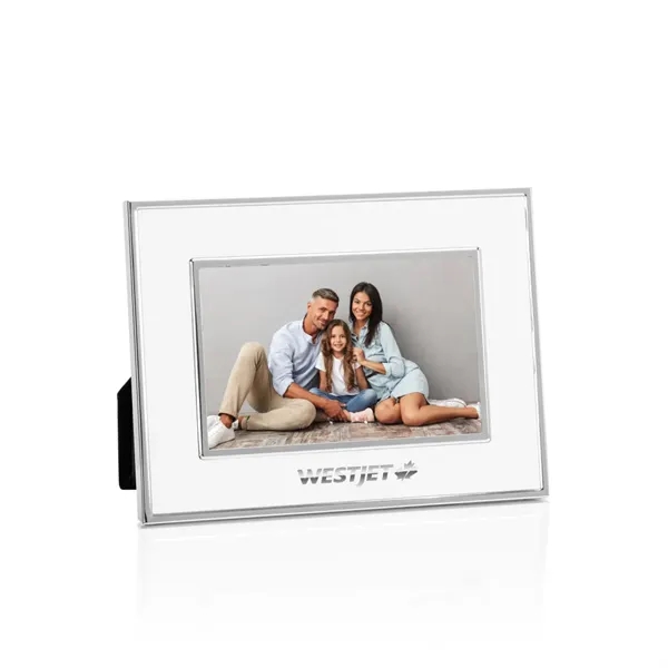 Grenada Frame - White/Silver