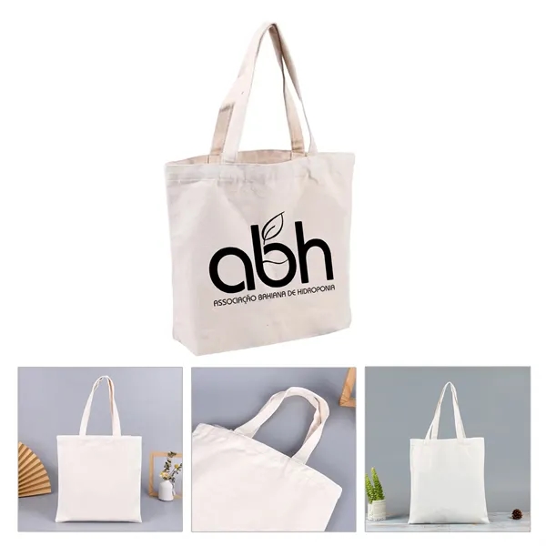 14''x 14'' Natural Canvas Tote Bag