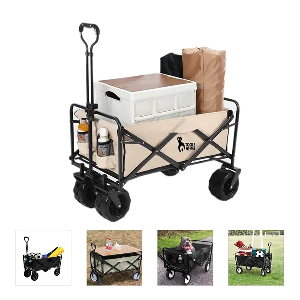 Folding Collapsible Utility/Display Wagon