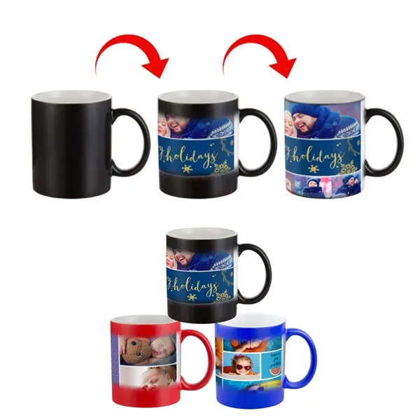 11 oz Color Changing Magic Photo Mug