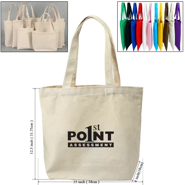 Natural Canvas Tote Bag