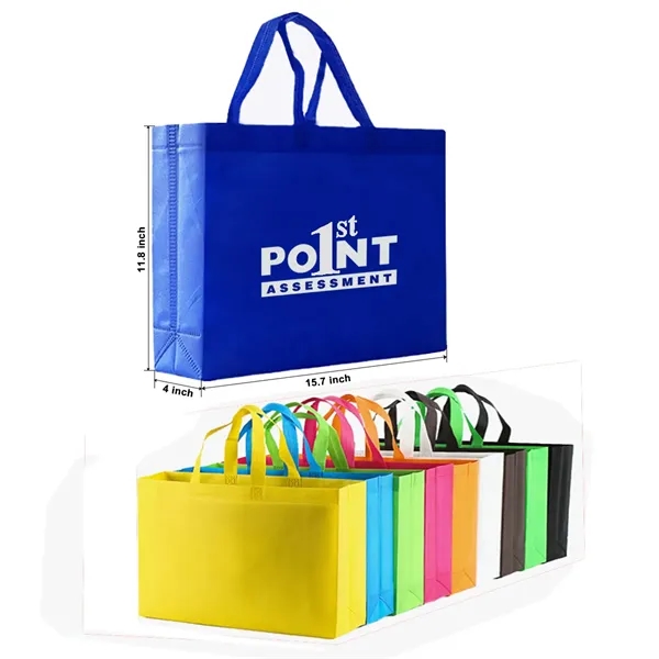 Non Woven Shopper Tote Bag 15.7"X11.8"X4"