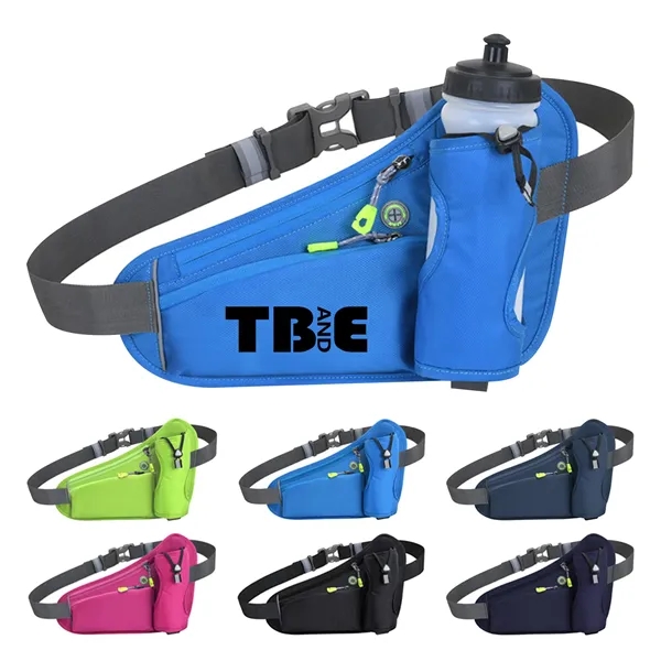 Adjustable Fanny Pack with Water Bottle Holder