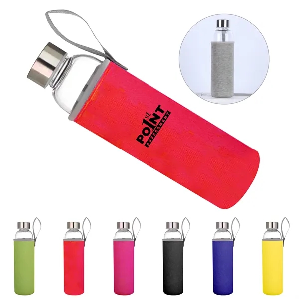 Glass Water Bottle