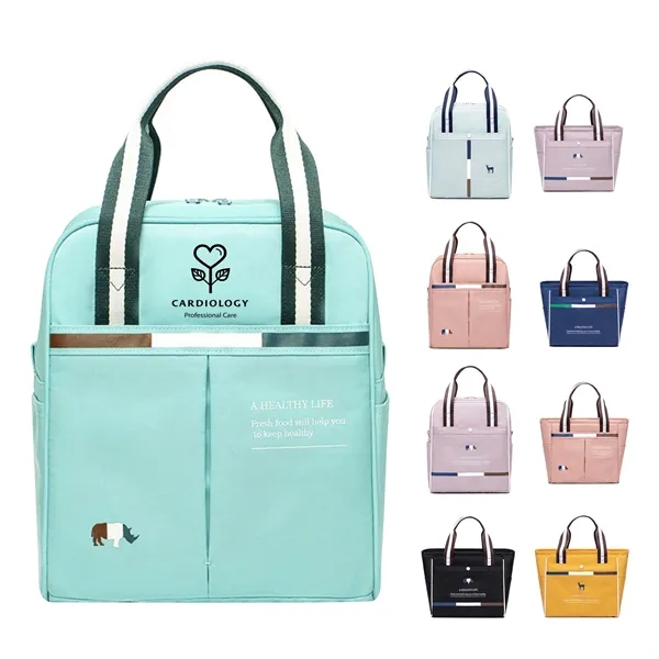 Portable Insulated Lunch Bag for Office & Picnic