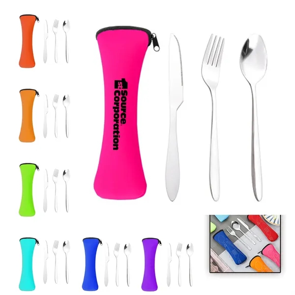 Stainless Steel Cutlery Set Knife Folk Spoon