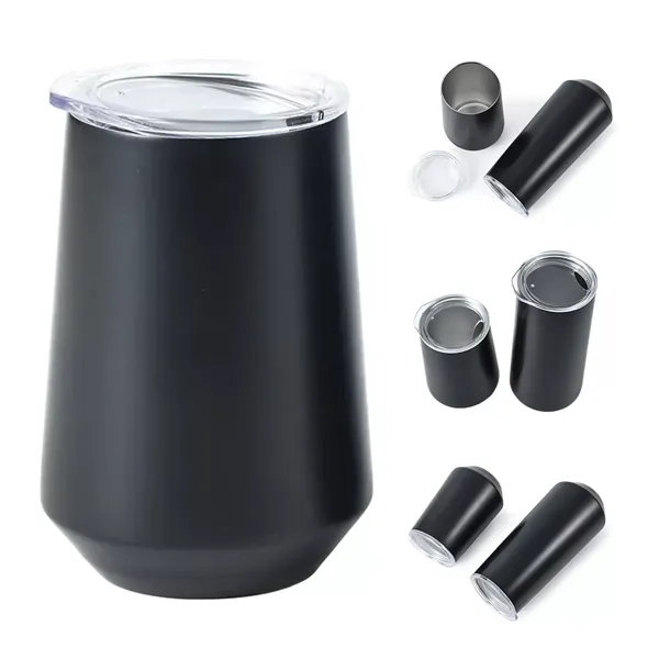12Oz Stainless Steel Wine Tumbler