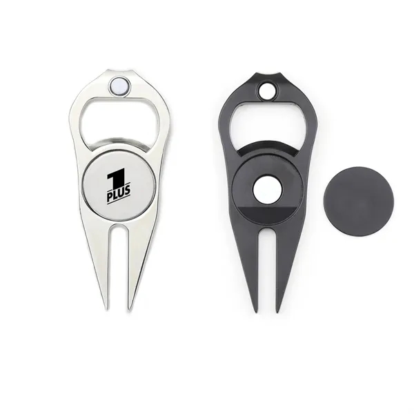 Multi function Divot Tool Bottle Opener