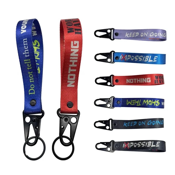 Lanyard Wrist Key Chain with Hook