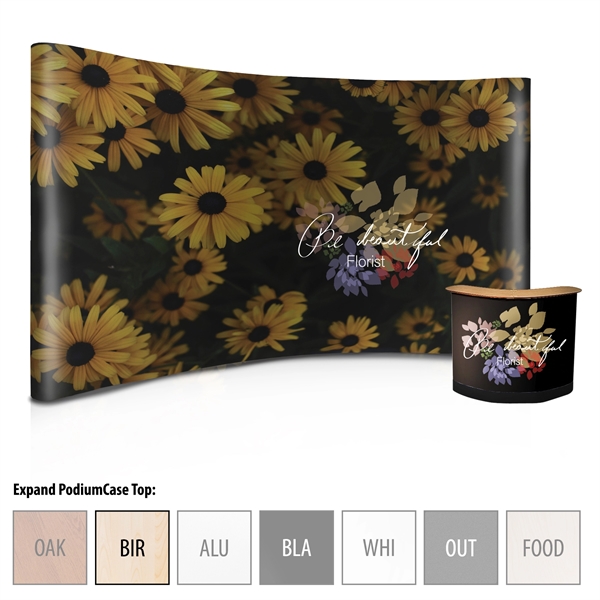 MediaWall Hardware & Kit w/ Birch Open Case