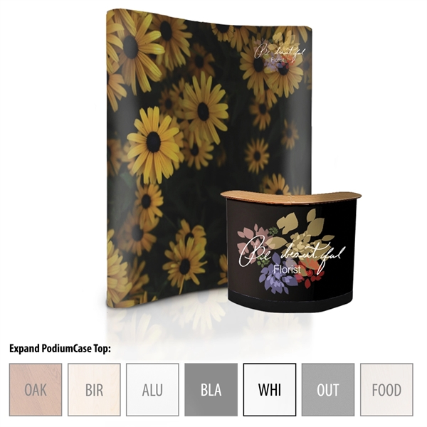 MediaWall Hardware & Kit w/ White Open Case