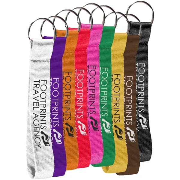 0.75" Premium Polyester Wrist Lanyards