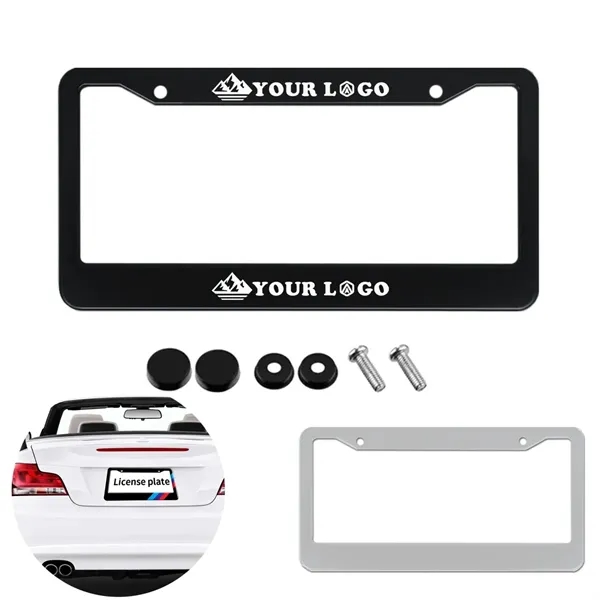 Aluminum Car License Plate Cover Frame