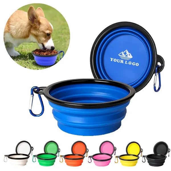 Silicone Collapsible Pet Drink Bowls