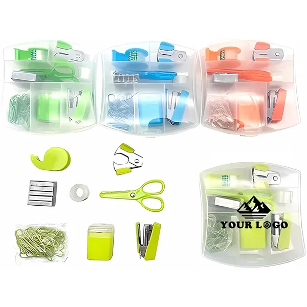 8 in 1 Multifunctional Plastic Office Kit