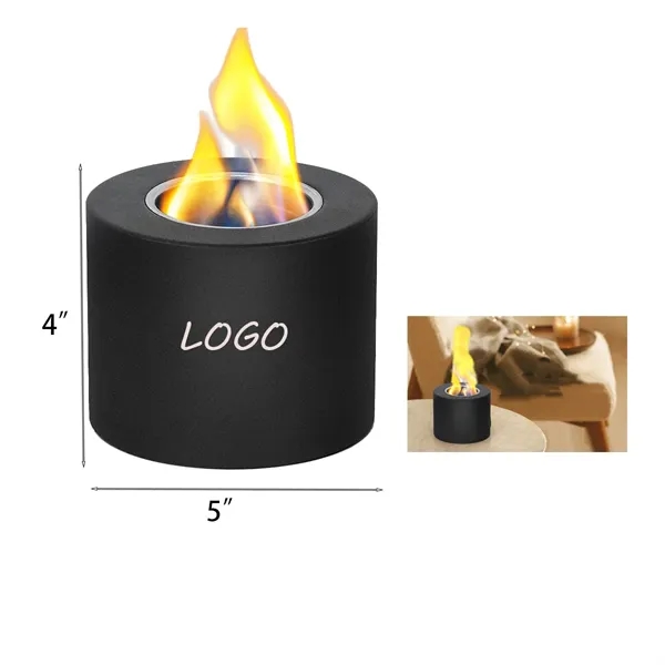 5" x 5" x 4" Portable Smokeless Tabletop Alcohol Fires