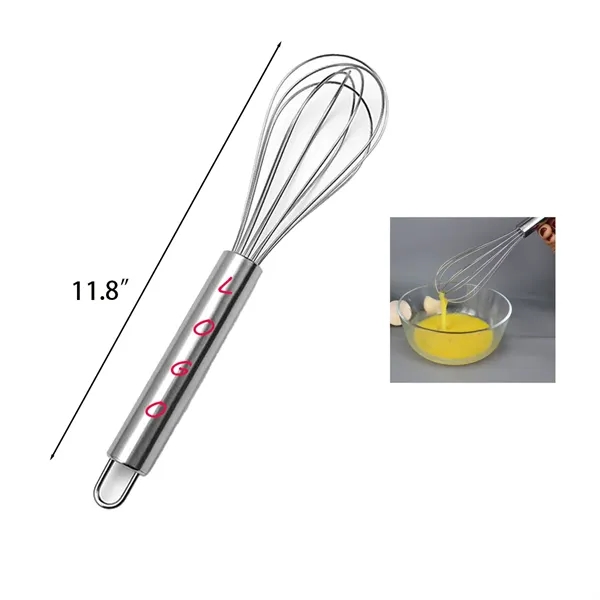 11.8" Portable Stainless Steel Hand Mixer