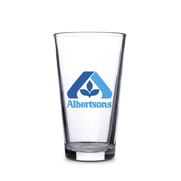 16oz. Clear Pint Glass