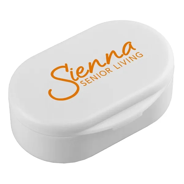 Dual Compartment Pill Box