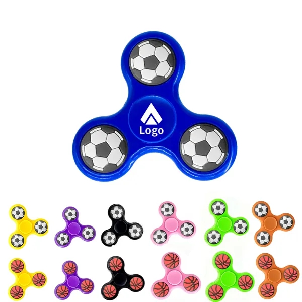 Soccer Basketball Fidget Spinner Toy