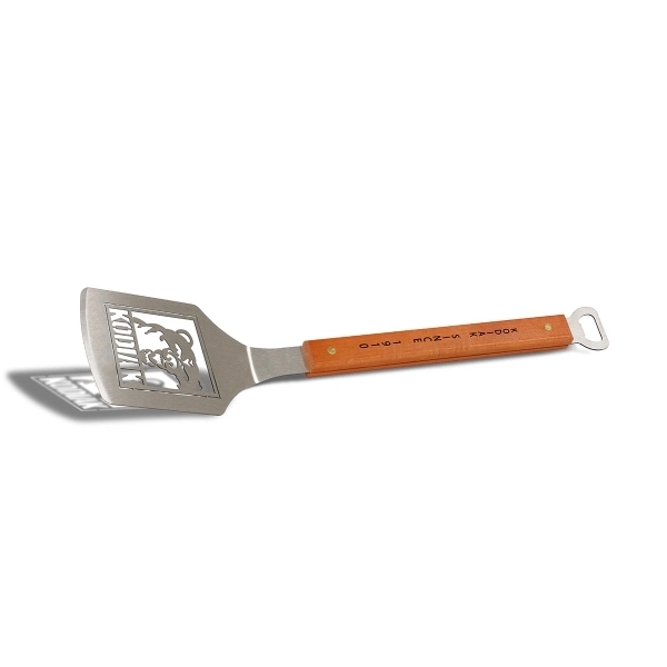 The Sportula: Laser-cut stainless steel barbecue spatula