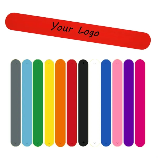 Silicone Custom Slap Bracelet
