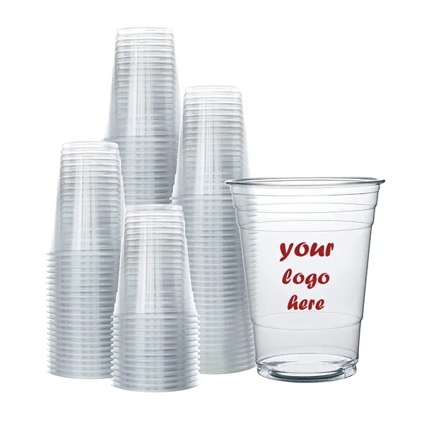 12oz Disposable Transparent Plastic Cup