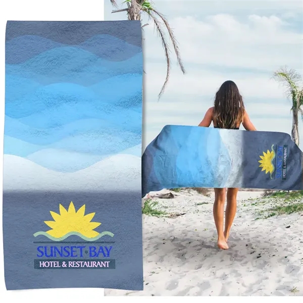 30" x 60" Full Color Towel