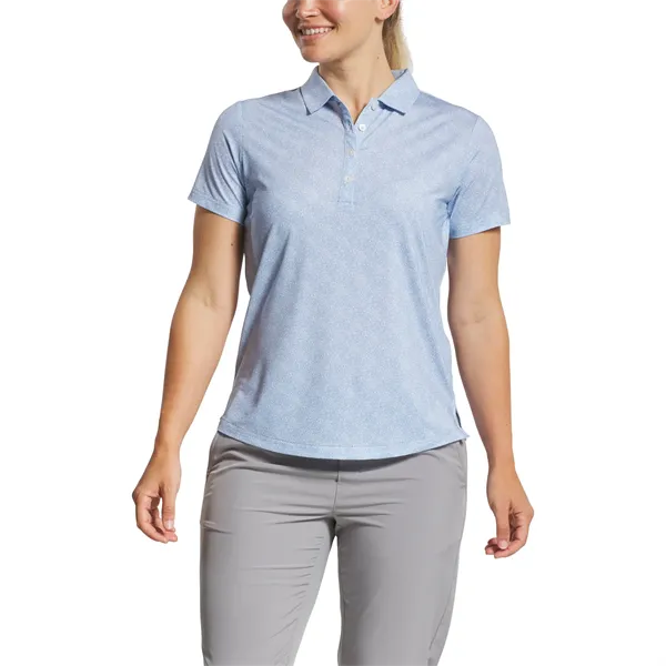 FootJoy Women's Short Sleeve Speckle Print Shirt