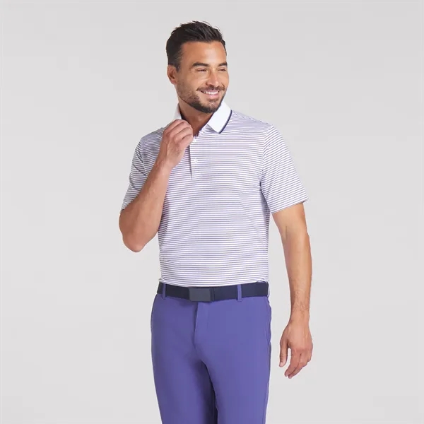 Puma Men's Mattr Elevated Stripe Golf Polo